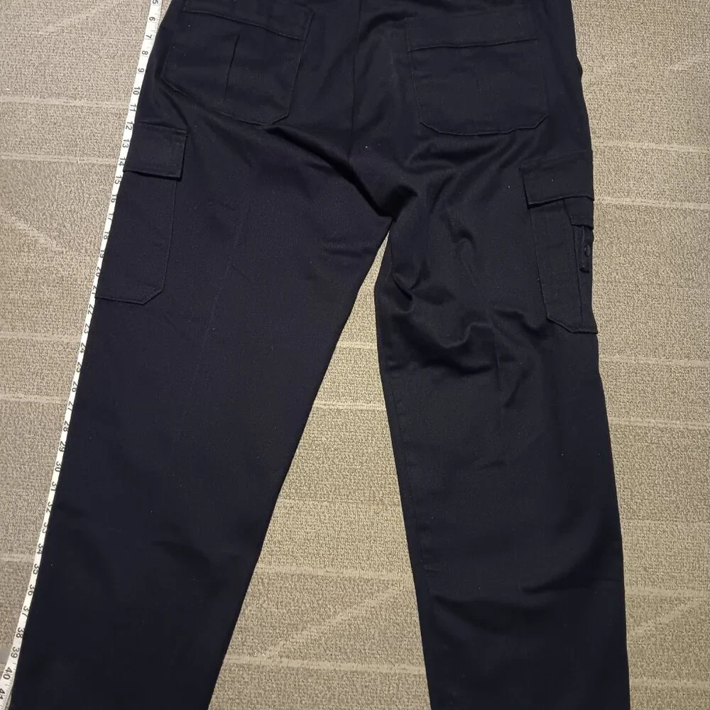2 Pairs Navy Blue Tactical Uniform Pants Law Enforcement Police Security NYPD